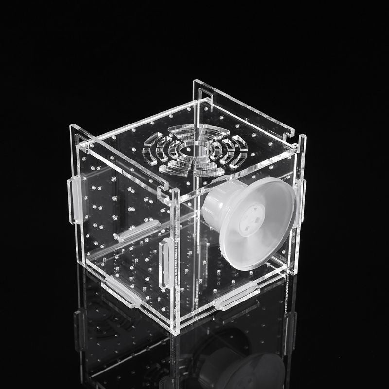 Aquarium Fish Breeding Isolation Box Baby Fish Incubator Hatch Fish Tank