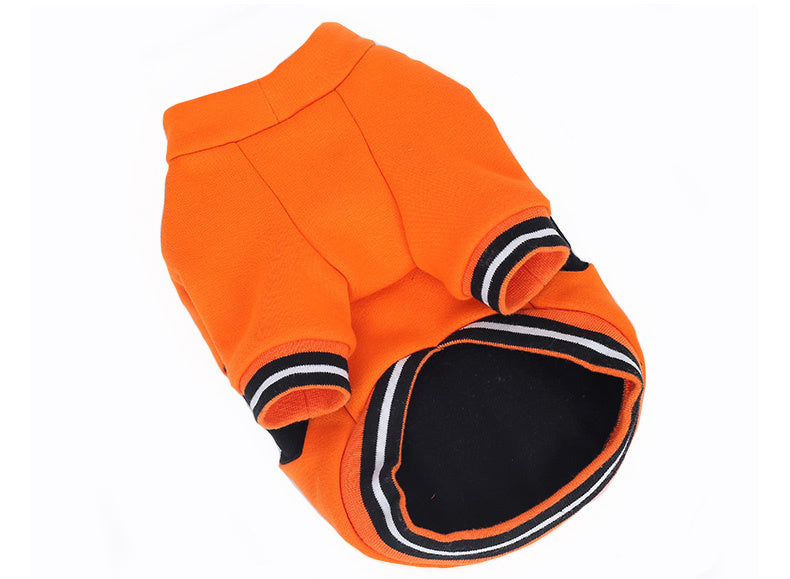 Puppy dog clothes halloween pumpkin costume