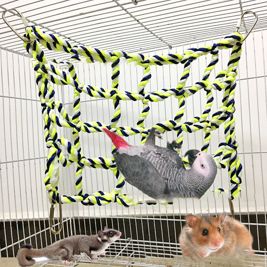 Parrot climbing net Best For Parrots Exercise