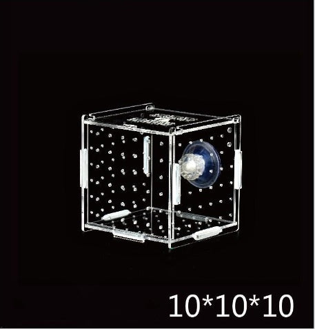 Aquarium Fish Breeding Isolation Box Baby Fish Incubator Hatch Fish Tank